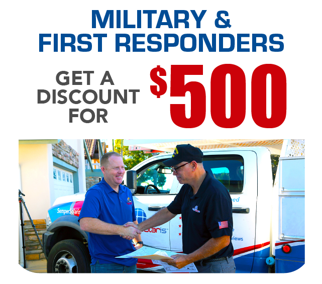 $500 off for military and first responders